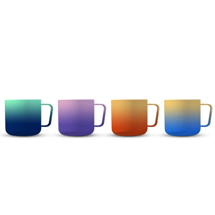 Gradient Xim Stainless Hlau kas fes mug
